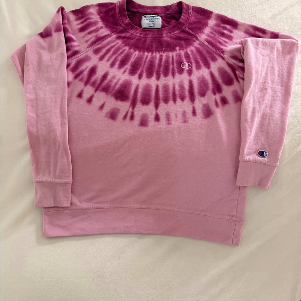Champion Fuchsia Tie-Dye Top